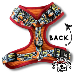 Hot Wheels Cars - Leading The Way Adjustable Dog Harness