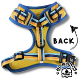 Stripes - Blue Adjustable Dog Harness