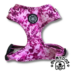 Pink Paradise Adjustable Dog Harness