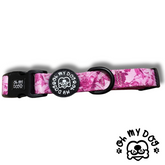 Pink Paradise Adjustable Dog Collar