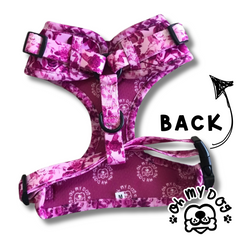 Pink Paradise Adjustable Dog Harness